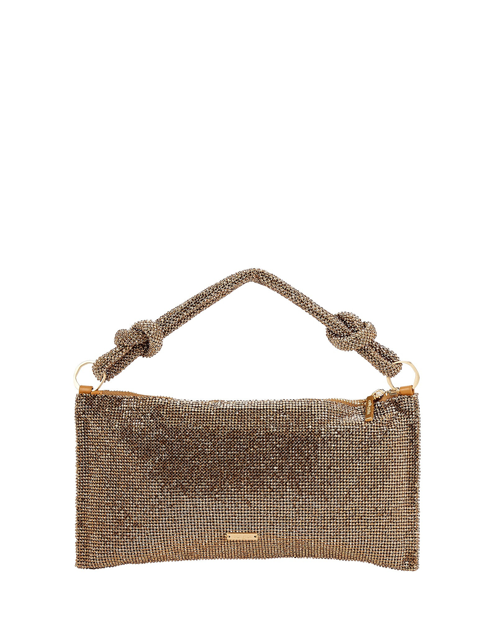 Cult Gaia Hera Nano Crystal Shoulder Bag, Brown 1SIZE | INTERMIX