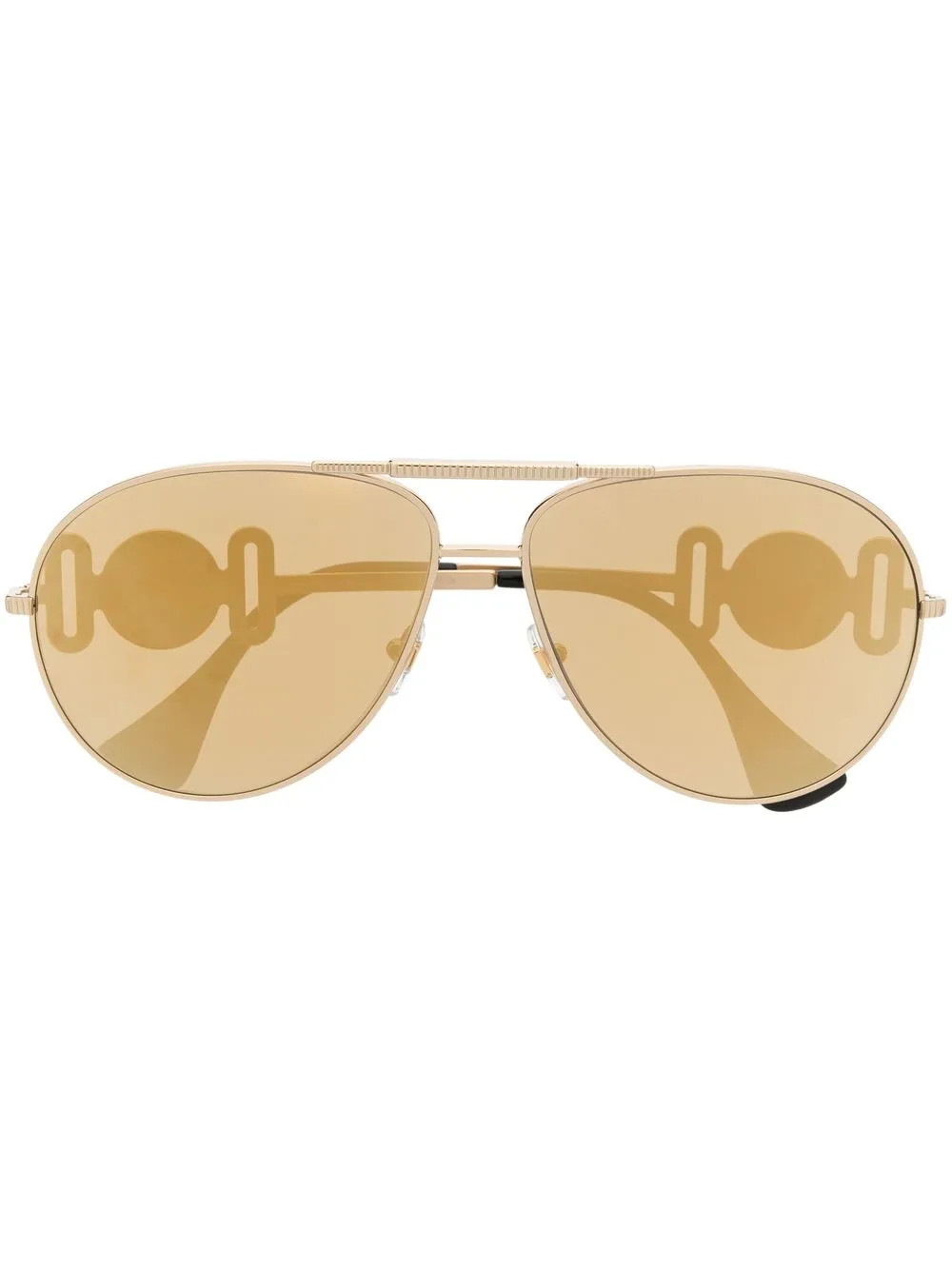 Versace Eyewear Zonnebril Met Piloten Montuur - Farfetch | Farfetch Global