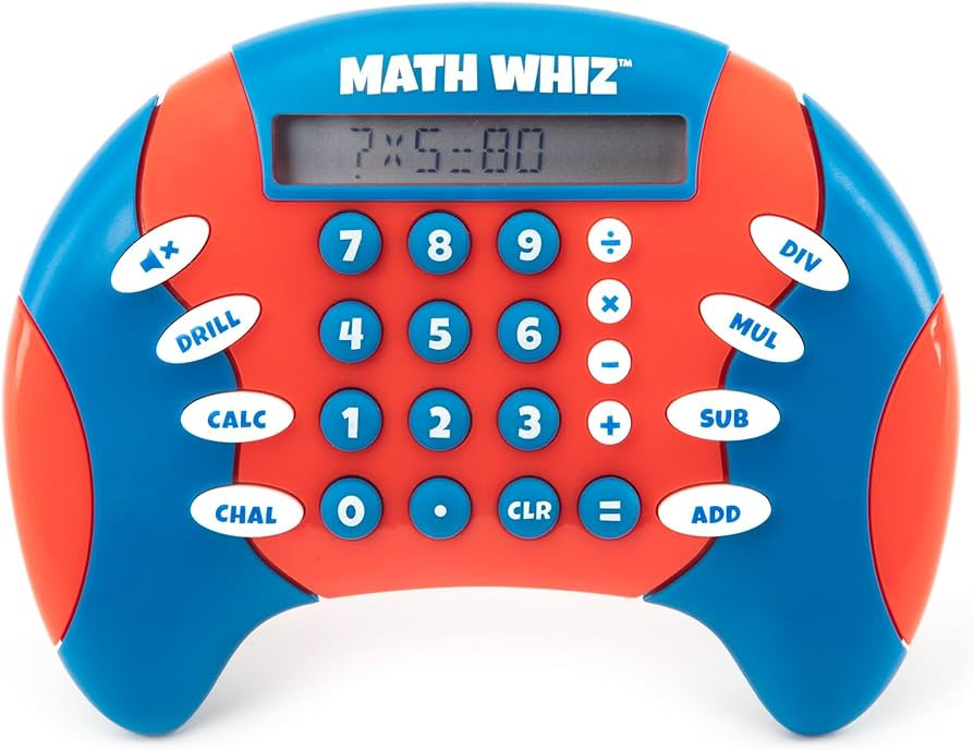 Educational Insights Math Whiz - Electronic Math Games for Kids Ages 6-8, Handheld Math Game, Add... | Amazon (US)