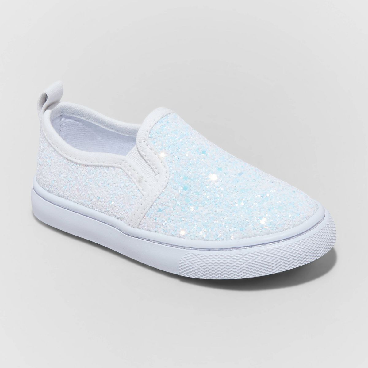 Toddler Girls' Madigan Slip-On Glitter Sneakers - Cat & Jack™ | Target