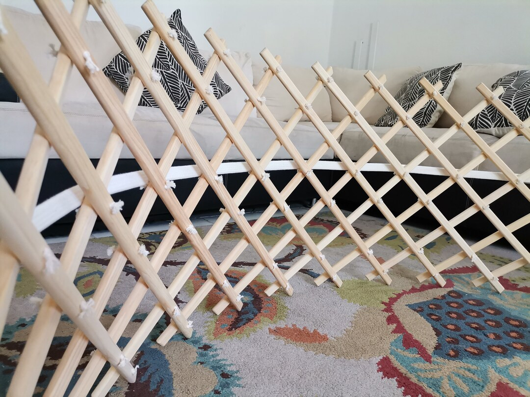 Large Baby Playpen of wood, foldable, eco friendly and sturdy, perfect complement to work in home... | Etsy (US)