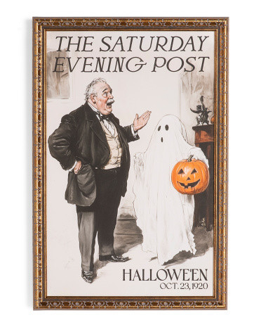 16X24 The Saturday Evening Spooky Post Wall Art | TJ Maxx