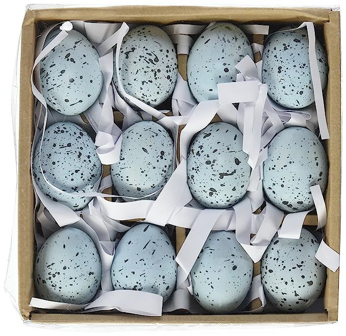 Creative Co-op HD4474 Blue Speckled Ceramic Robin Eggs | Amazon (US)