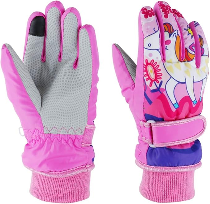 EVBEA Toddler Women Mens Snow Gloves Kids Waterproof Winter Warm Thermal Ski Snowboard Ladies Glo... | Amazon (US)