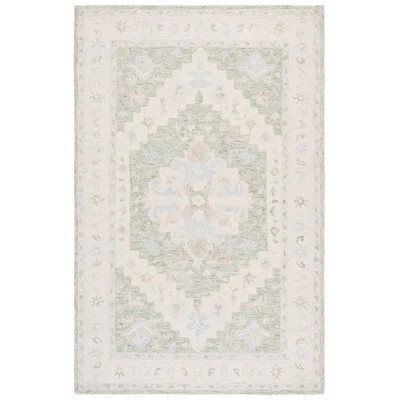 Safavieh Heritage Hand Tufted Wool Floral Indoor Rug | Wayfair | Wayfair North America