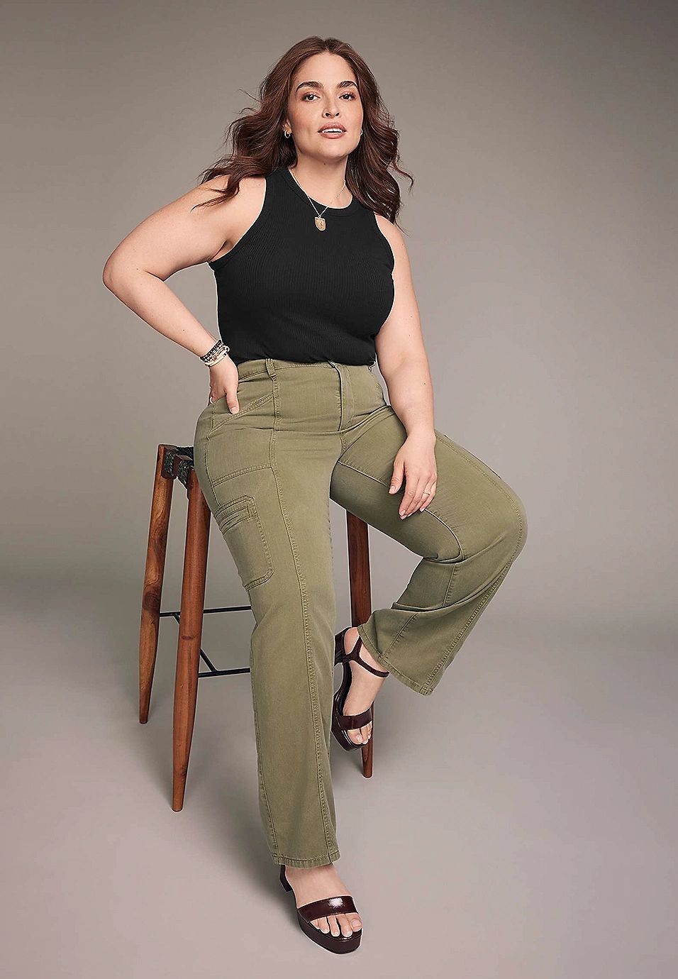 Plus Size Going Places Utility Pant | Maurices