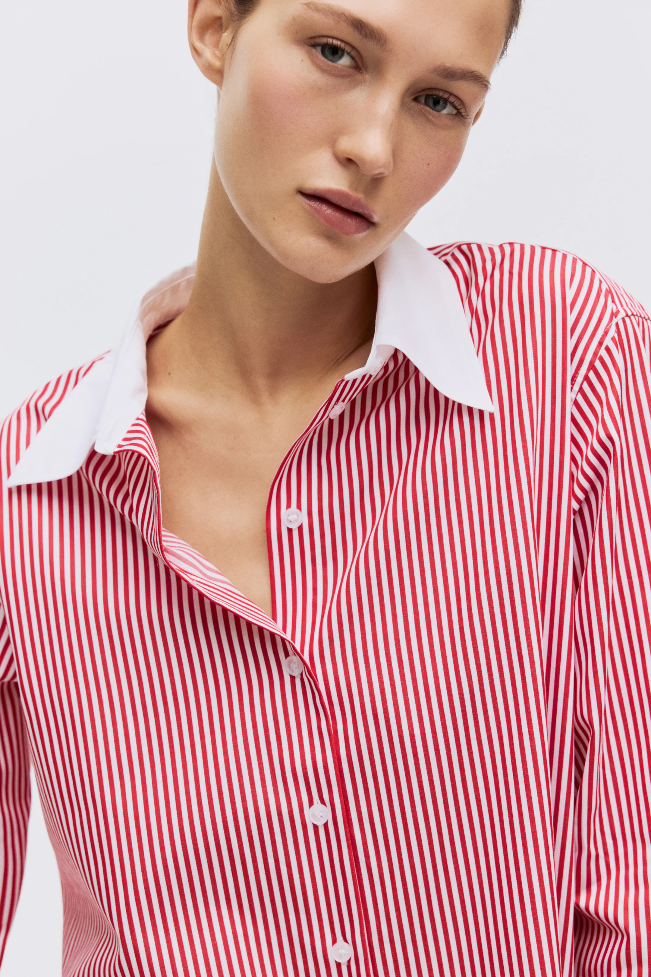 Cotton Poplin Shirt | H&M (US + CA)