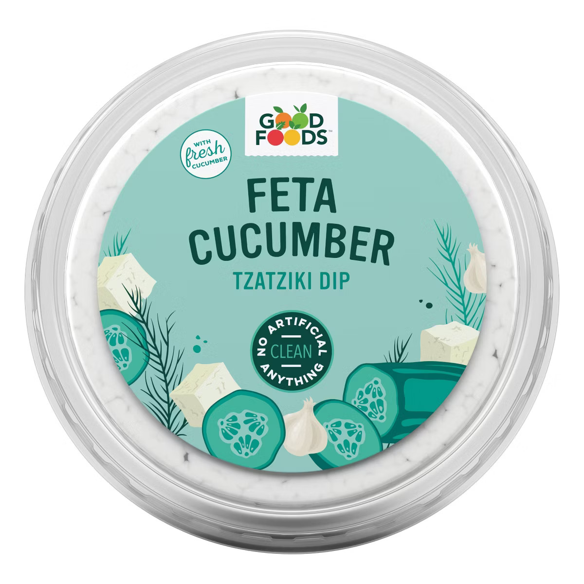Good Foods Feta Cucumber Tzatziki Dip - 8oz | Target