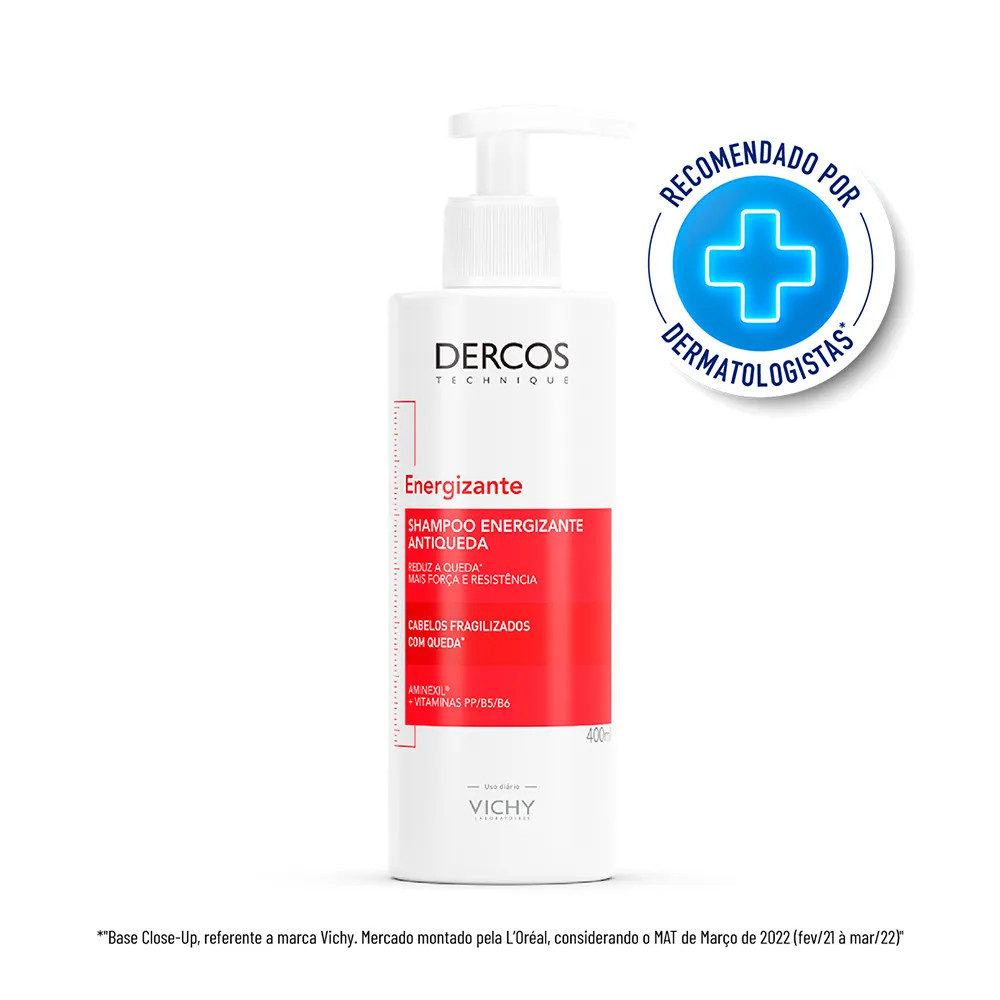 Shampoo Vichy Dercos Energizante Antiqueda 400 ml | Amobeleza (BR)