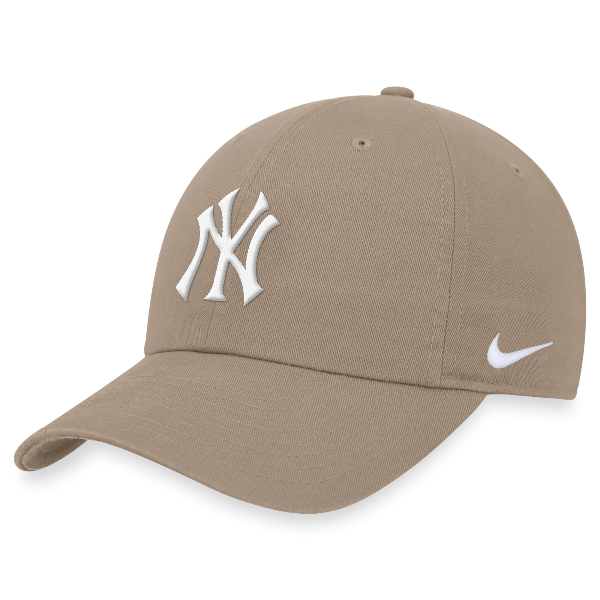 New York Yankees Nike Club Adjustable Hat - Khaki | Lids