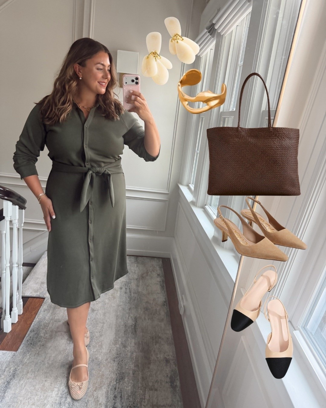 Wearing size 1X in dress - use CARALYN15 on your first order Spanx for 15% off + free shipping  // teacher outfit - work outfit - fall dress - fall outfit - plus size outfit

#LTKSeasonal #LTKPlusSize #LTKWorkwear