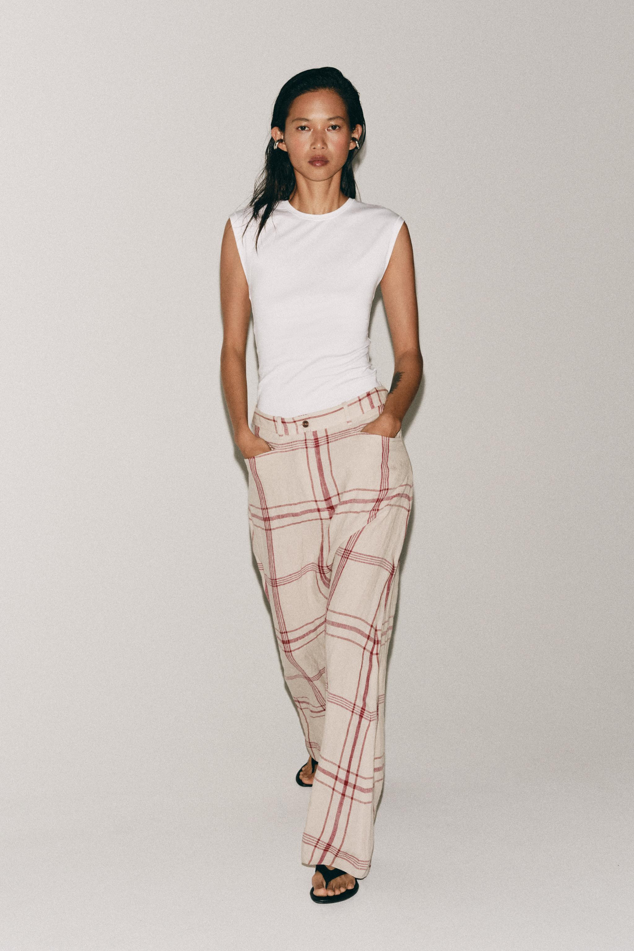 COTTON BLEND T-SHIRT | Zara US