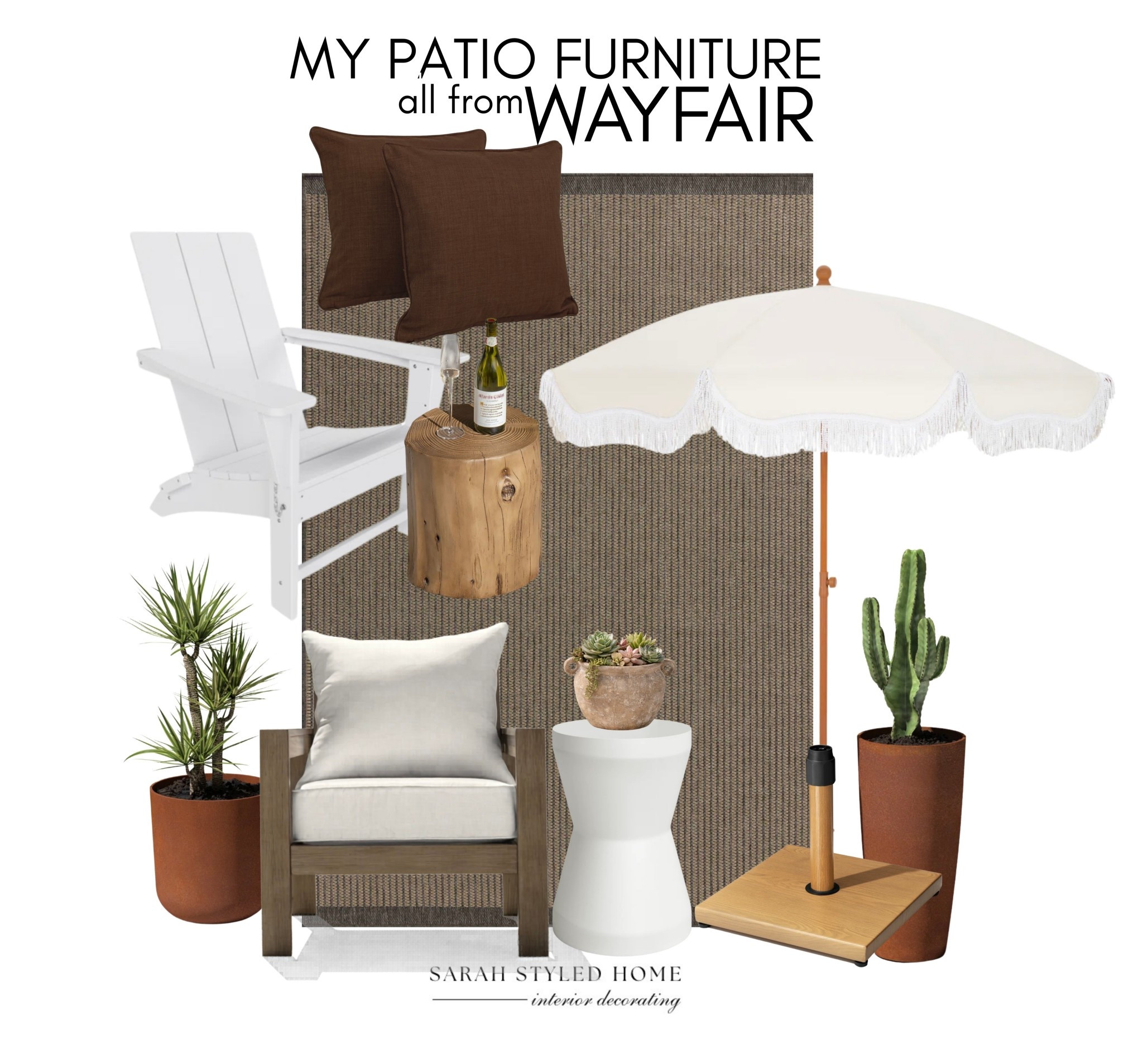 Backyard season is officially open ☀️
I refreshed my patio with furniture from @Wayfair and it completely transformed the space. Cozy, neutral, and perfect for Arizona evenings 🌵

#ad #wishyouwerehere #outdoor #outpatio #backyard #wayfair #wayfairpartner

#LTKHome
