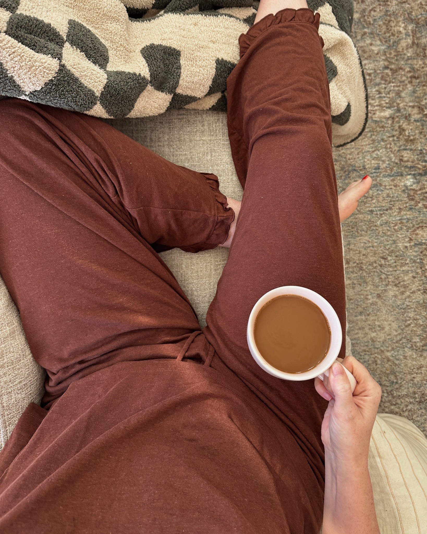 Cozy & chic 🤎 This chocolate brown Gap pajama set comes with a cami, shorts, and pants — all lightweight, soft, and perfect for summer-to-fall nights. I grabbed it on sale and love that you can mix and match the pieces. I’m in a medium in everything (TTS).

Gap chocolate brown pj set, cute matching pajama sets, lightweight pajamas for fall, Gap sleepwear sale, transitional pajamas for women, comfy loungewear outfit, brown pajama set with shorts and pants, affordable cozy fall finds, Gap fall fashion, women’s pajama sets



#LTKmidsize #LTKsale #LTKcanada