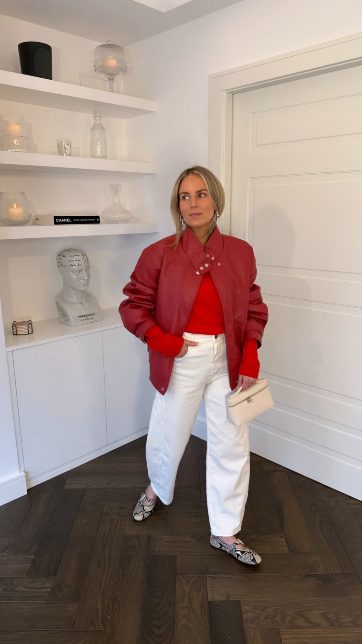 Red is the colour of February so this is my take on some early Spring dressing ❤️ also use code LAURENF15 for 15% off the jeans- all true to size 

#LTKuk #LTKspring #LTKjeans