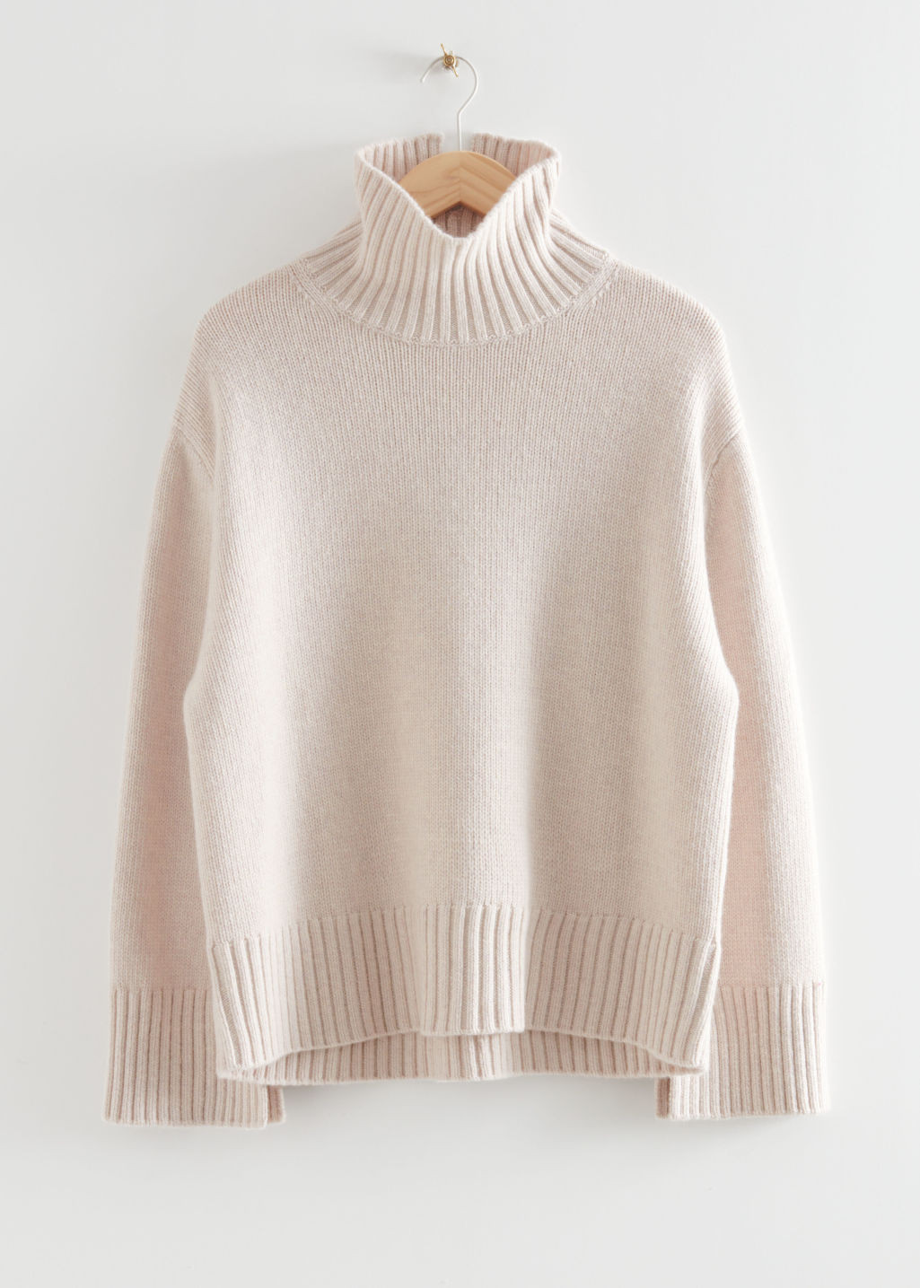 Cashmere Turtleneck Sweater - White | & Other Stories US