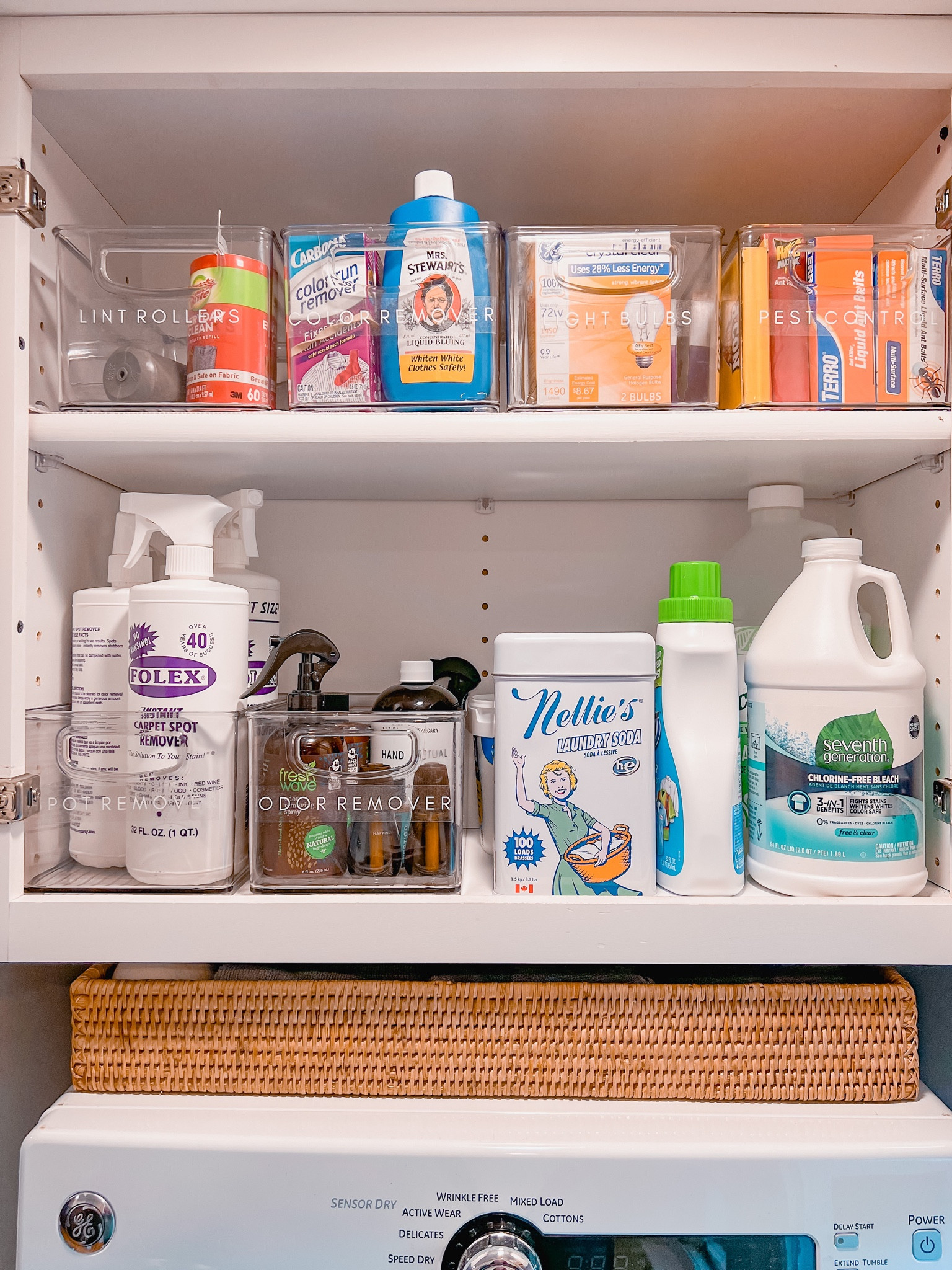 Quick laundry cabinet makeover✨

#LTKhome