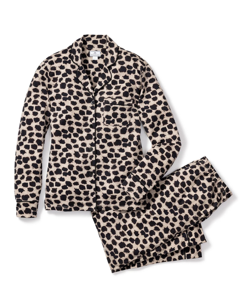 M.M.LaFleur x Petite Plume Women's Pima Pajama Set in Sahara | Petite Plume