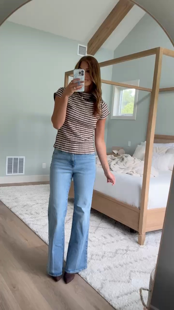 This new Target top deserves a spot in the fall rotation. It’s the kind of piece that makes jeans feel more styled and will be so good layered with a jacket once the temperatures finally cool down.

Target fall fashion, Target top, Target new arrivals, Fall tops, Tall girl fashion, Tall friendly clothing, Fall outfit ideas, Jeans outfit, Target fashion finds, Fall wardrobe, Affordable fall fashion, StangandCo