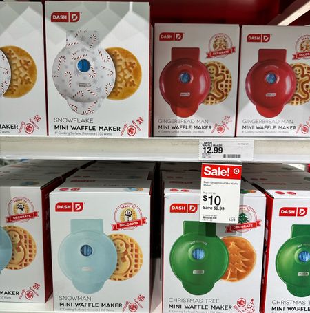 Mini festive waffle makers are sure to be a win with the entire family!

#LTKSeasonal #LTKunder50 #LTKHoliday