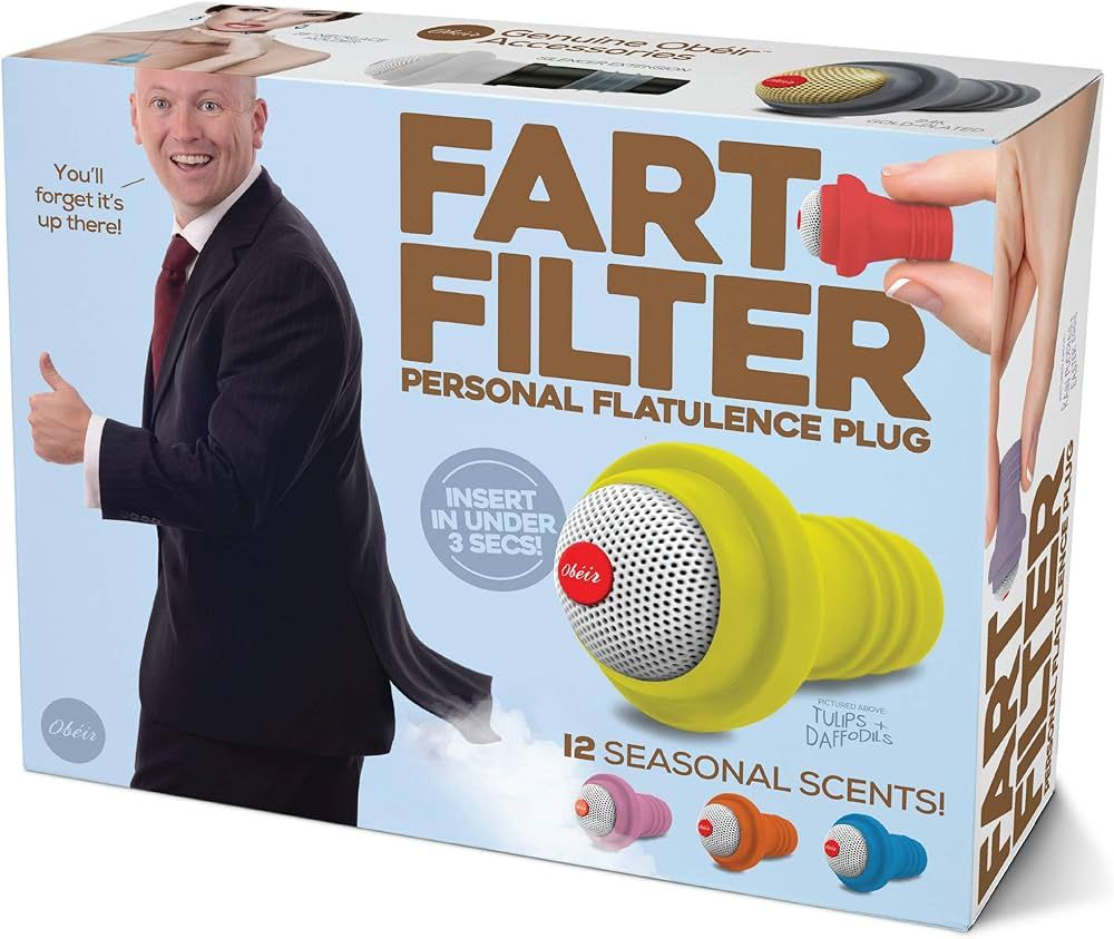 Prank Pack, Fart Filter Prank Gift Box, Wrap Your Real Present in a Funny Authentic Prank-O Gag P... | Amazon (US)