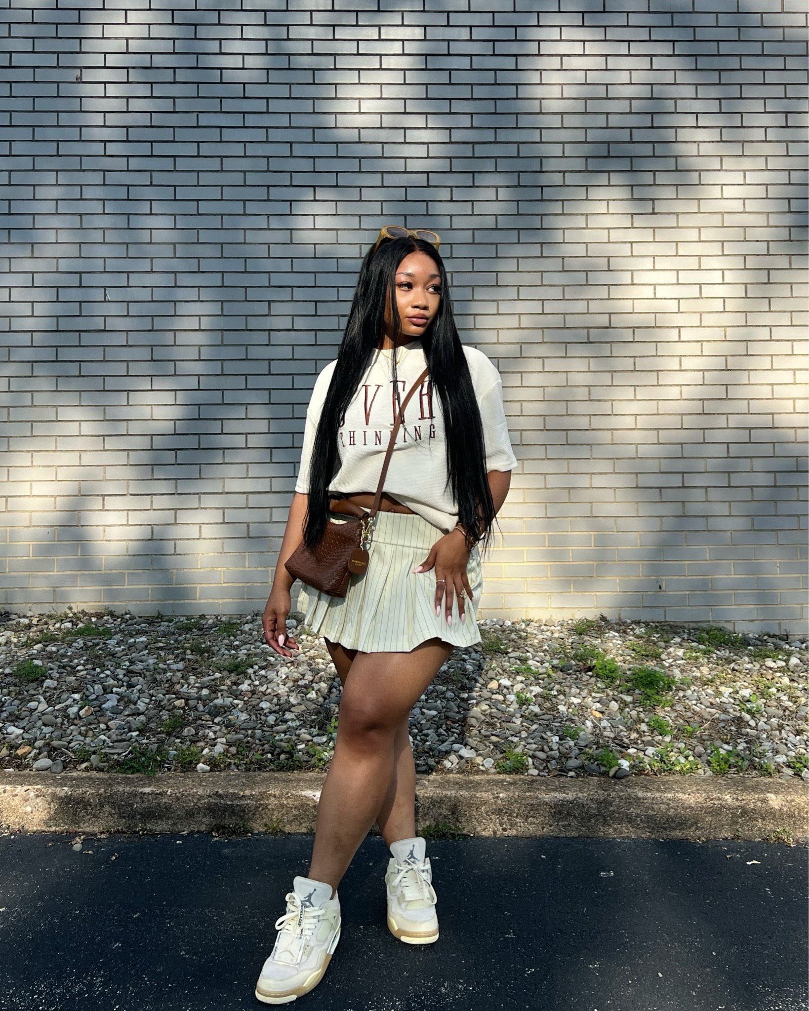 Cute & functional 🌼 the shorts under the skirt is definitely a plus #styleinspo 

#LTKStyleTip