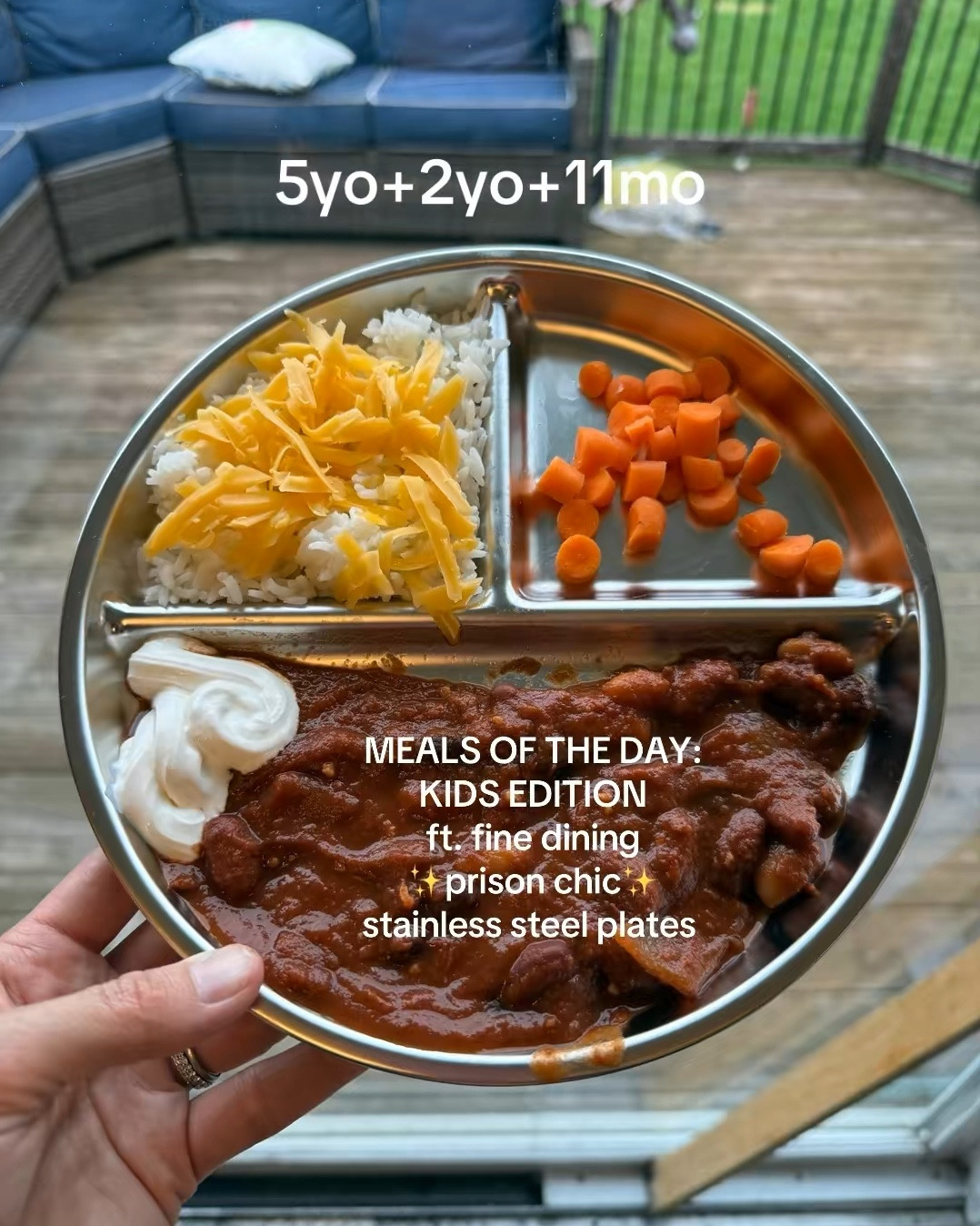 These stainless steel plates for kids and toddlers may be one of my favorite purchases in the last couple of years. Super high quality, easy to wash, perfect size. Honestly just a great plate for kids. Joking about them being prison chic but I love it 🙌🏽 one of my fave #amazonfinds #toddlerplates #kidsplates #stainlesssteelplates #nontoxic #nomoreplastic #toddlermeals #kidsmeals #toddlermealideas 

#LTKKids #LTKFamily #LTKBaby