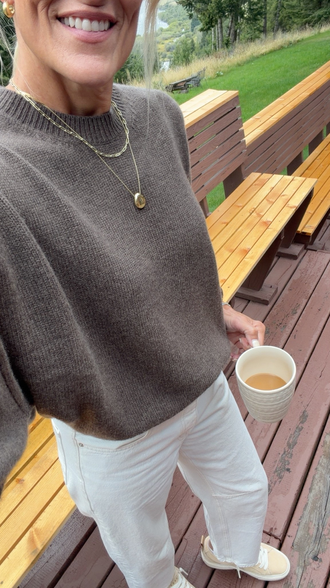 Travel day outfit. Goodbye to Montana

I size down one in denim

#LTKootd #LTKOver40 #LTKTravel