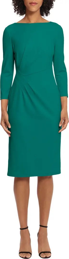 Side Pleat Sheath Dress | Nordstrom