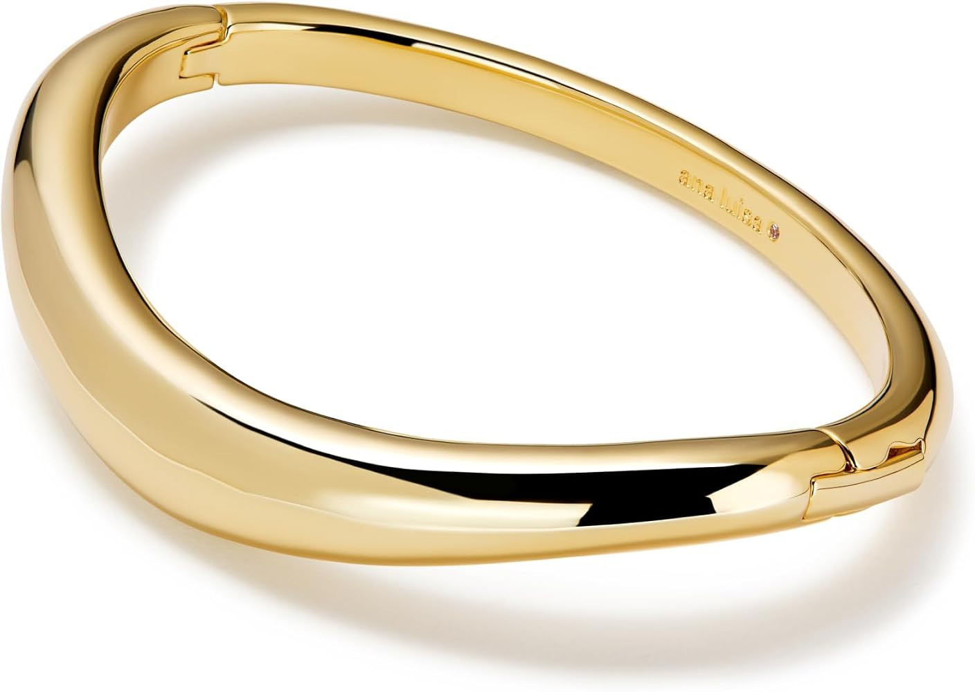Ana Luisa Bangle Bracelets for Women - 14K Gold Plated & Silver Rhodium | Amazon (US)