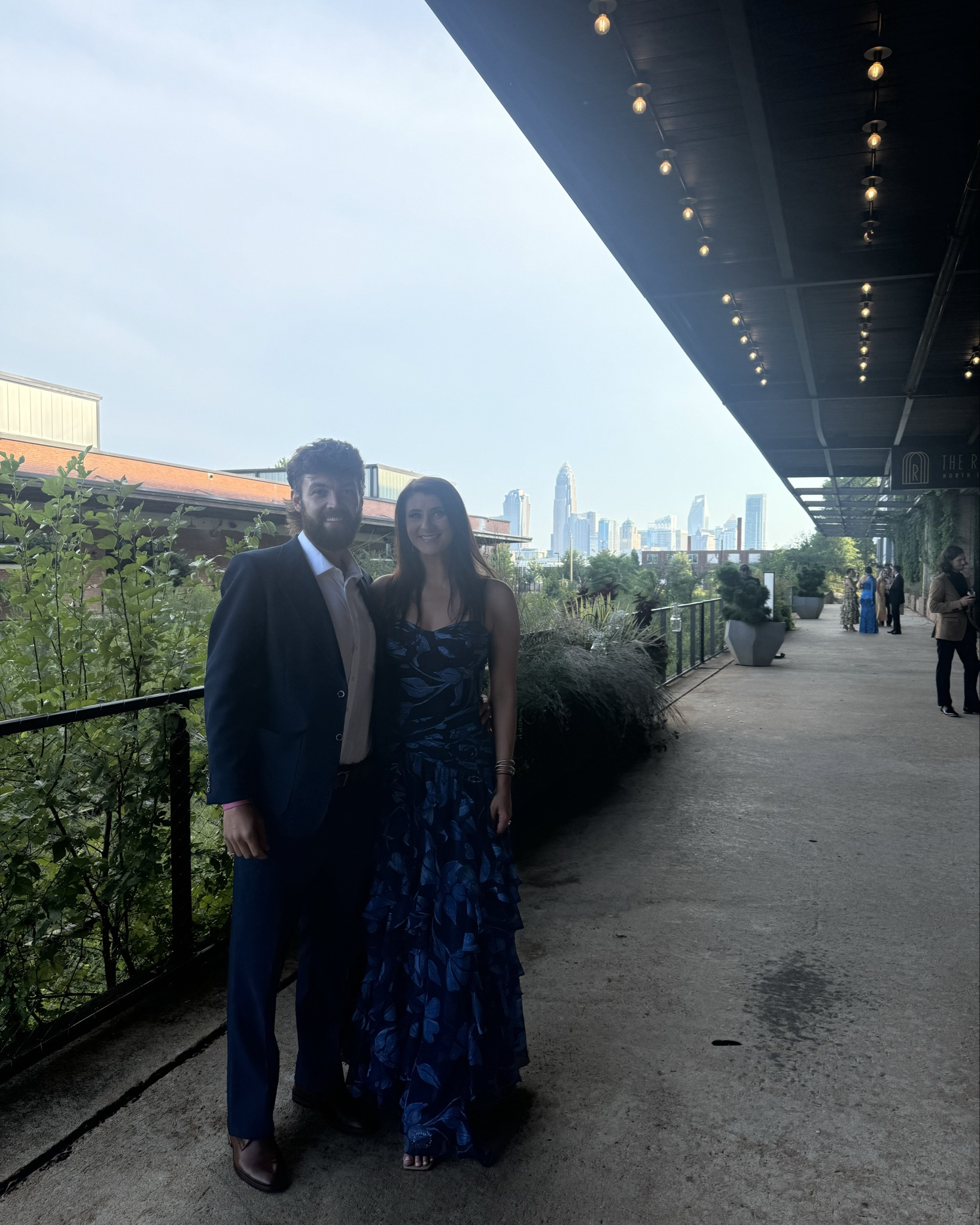 SALE!!! 
Beautiful black & blue wedding guest dress! Wearing a size 6

#LTKParties #LTKStyleTip #LTKWedding