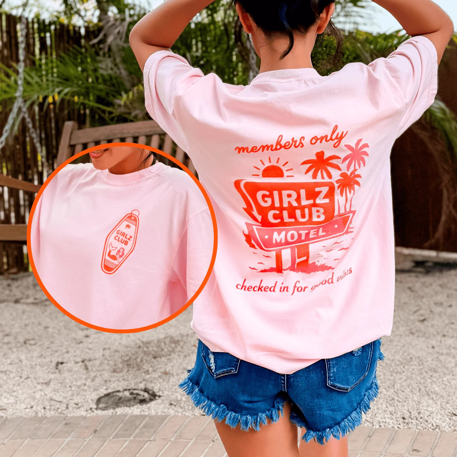 Girlz Club Motel Tee | Mountain Moverz