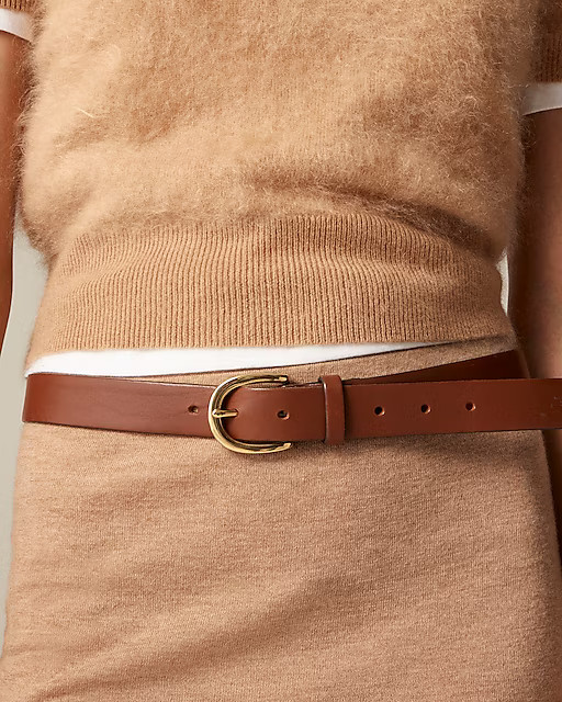 Classic belt in Italian leather | J. Crew US