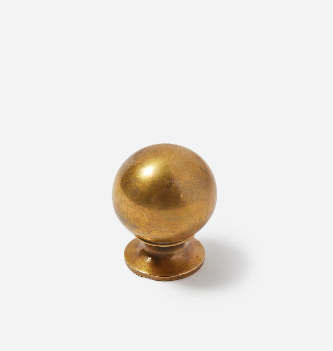Carlow Brass Knob | Amber Interiors