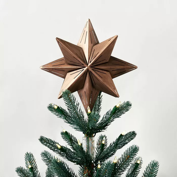 Metal Star Tree Topper Antique Copper - Hearth & Hand™ with Magnolia | Target