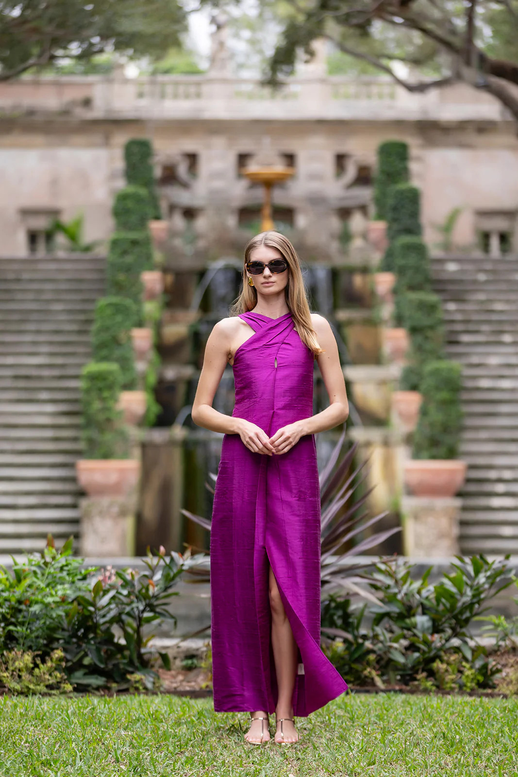 Camille Dress - Amethyst | Julia Amory