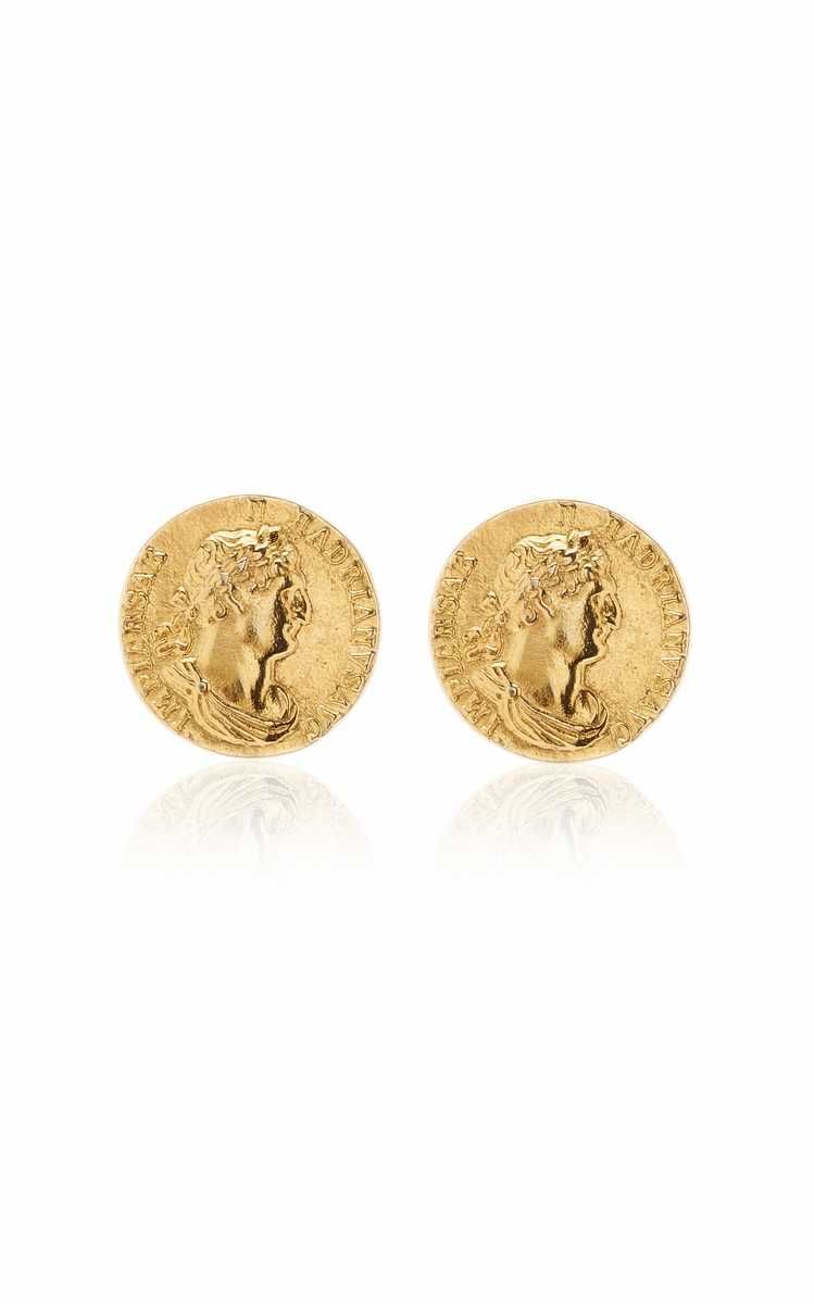 Gold-Plated Coin Earrings | Moda Operandi (Global)