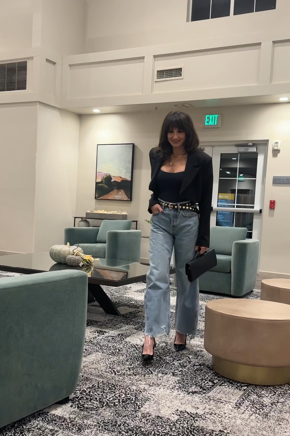 Jeans fit large. Size down.

Shoes fit true to size and so does bodysuit 

#LTKFindsUnder100 #LTKStyleTip #LTKOver40