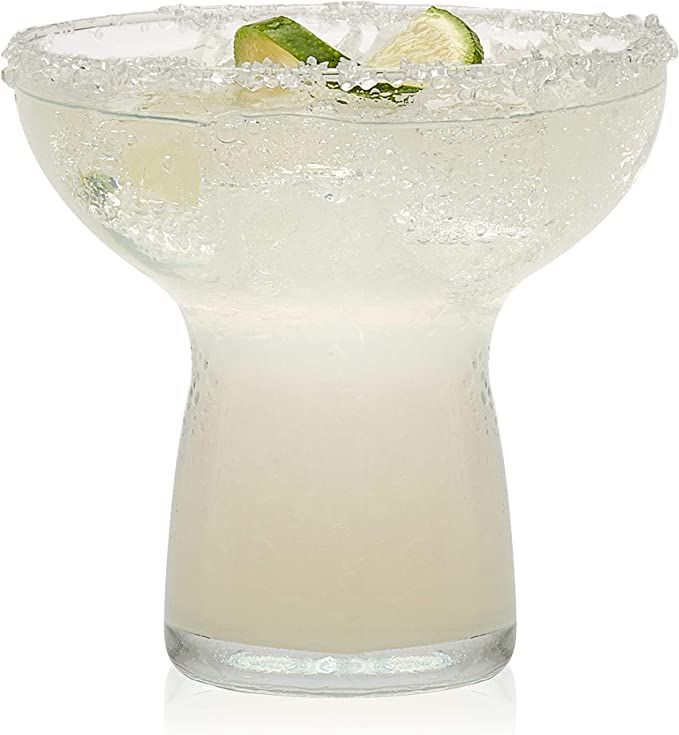 Libbey Stemless Margarita Glasses, Set of 6, Clear, 10.25 oz | Amazon (US)