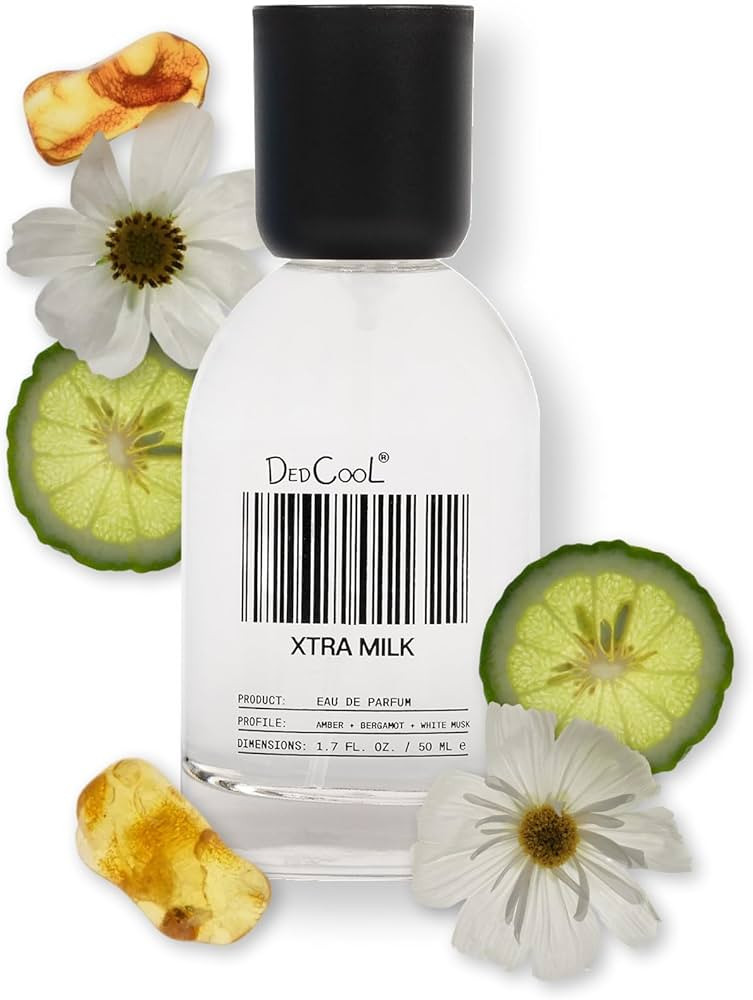 DedCool Eau de Parfum | Xtra Milk | Bergamot, White Musk & Amber | Clean Unisex Fragrance | Non-T... | Amazon (US)