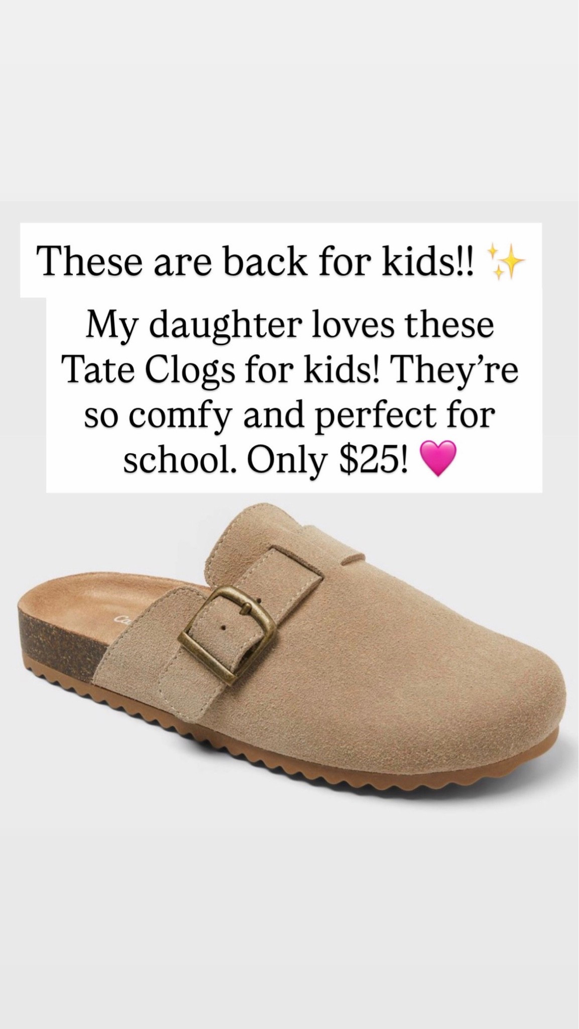 Loving these kids Tate clogs!!

#LTKKids