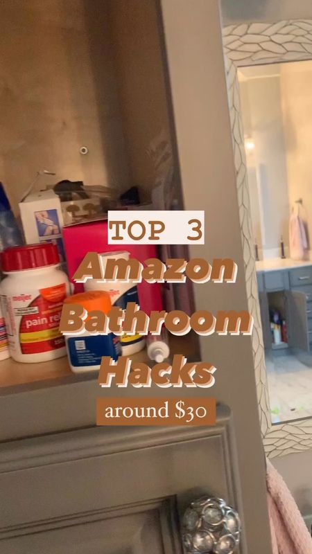 My top 3 faves for bathroom organization + more of my bathroom faves 🥰🥰 — best part they’re all UNDER $30!
.
.
.
Bathroom // bathroom organization // home organization// organize // plastic drawers // under the sink storage // storage solutions // storage bins // bathroom storage // bath // bathroom refresh // spring refresh // spring cleaning 

#LTKunder50 #LTKFind #LTKhome