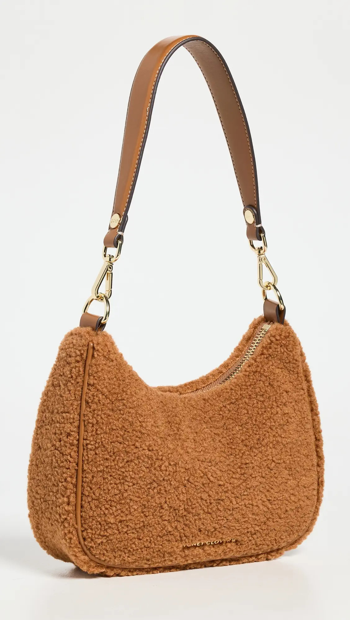 Stoney Clover Lane Sherpa Curved Crossbody Bag | Shopbop | Shopbop