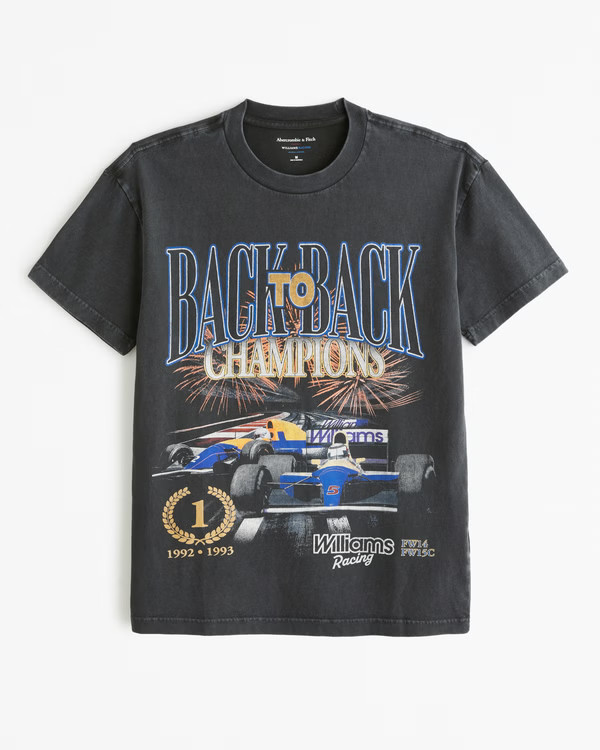 Williams Racing Graphic Tee | Abercrombie & Fitch (US)