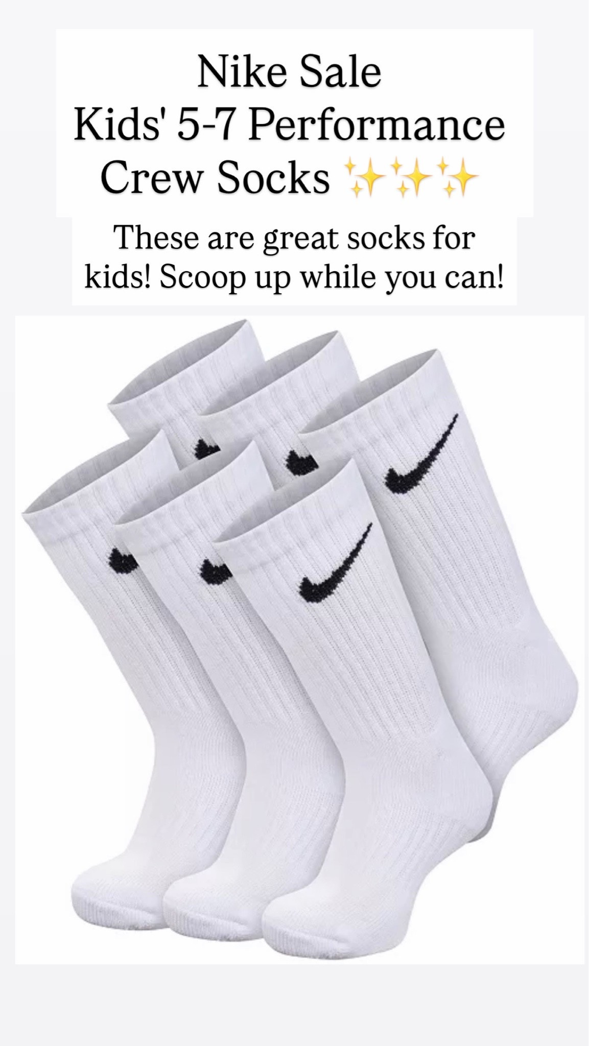 Nike kids sock sale

#LTKKids #LTKSaleAlert