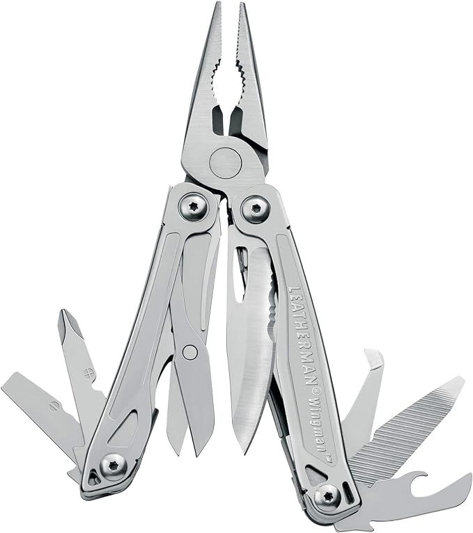 LEATHERMAN - Wingman Multitool with Spring-Action Pliers and Scissors, Stainless Steel | Amazon (US)