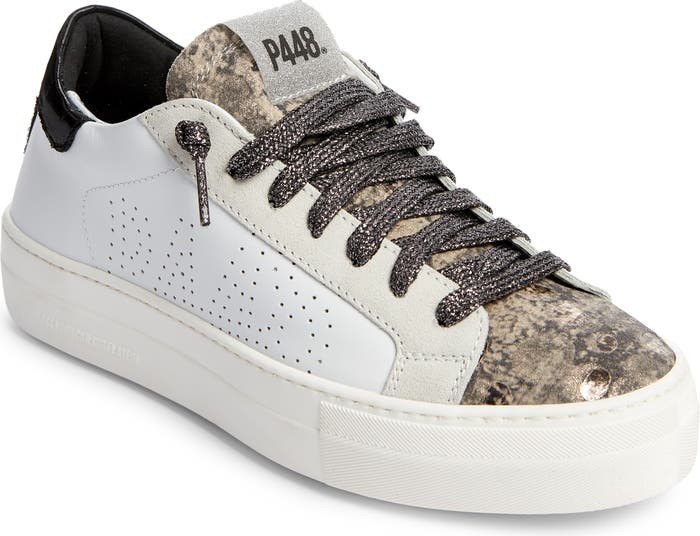 Thea Leopard Embossed Platform Sneaker | Nordstrom