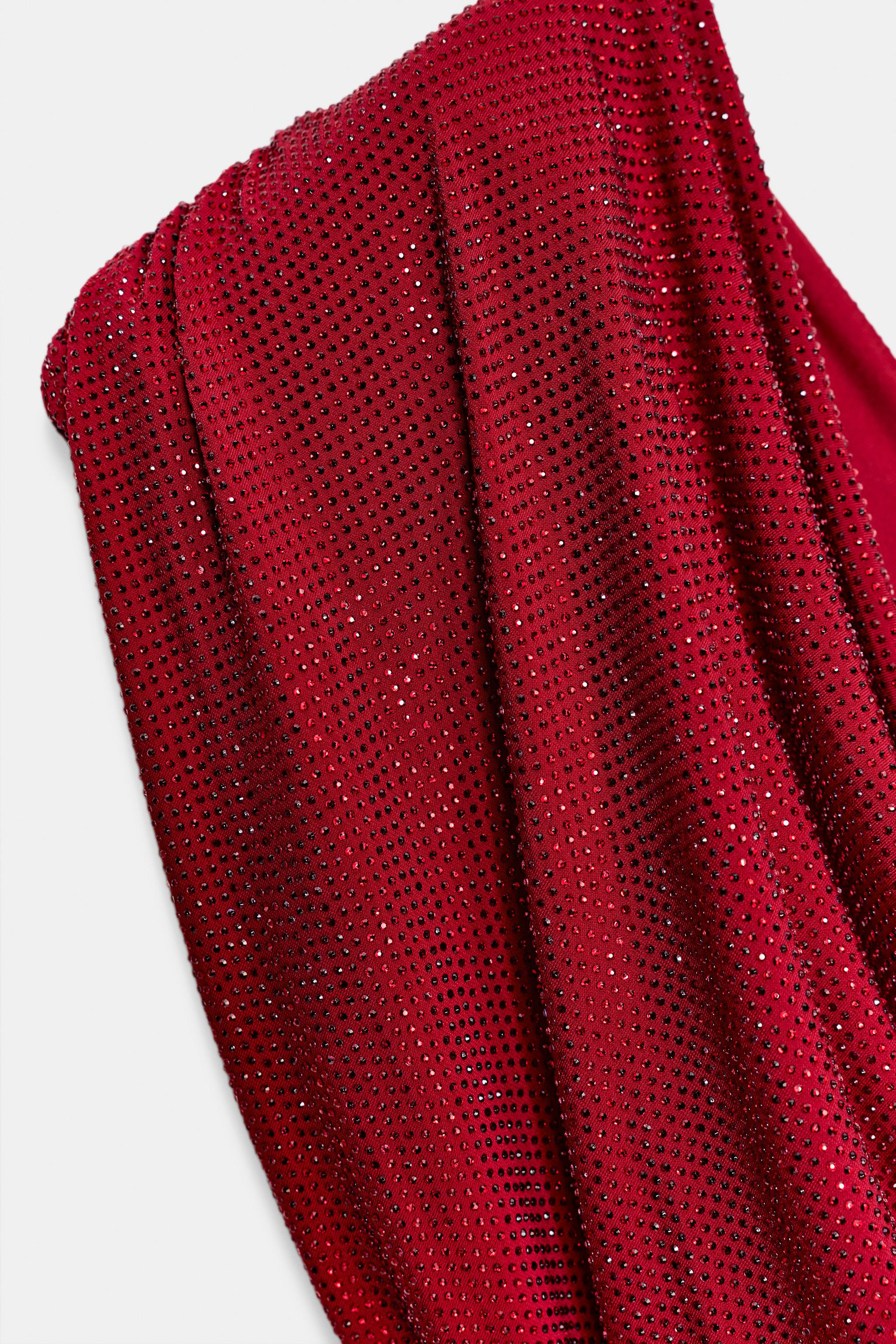 VESTITO CORTO SPALLINE STRASS | Zara IT