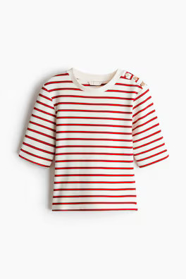 Fitted T-Shirt | H&M (US + CA)