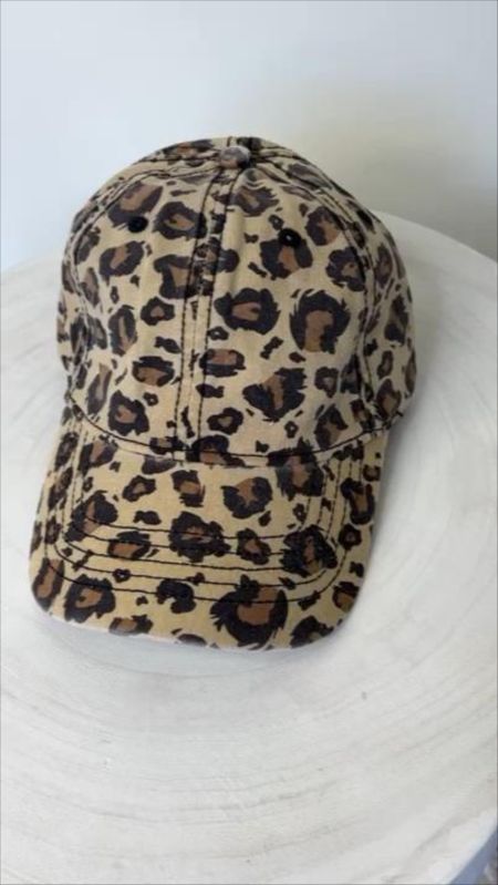 Leopard print baseball hat!!

#leopardprint #baseballhat #baseballcap #hat #cap

#LTKFindsUnder50 #LTKTravel #LTKVideo